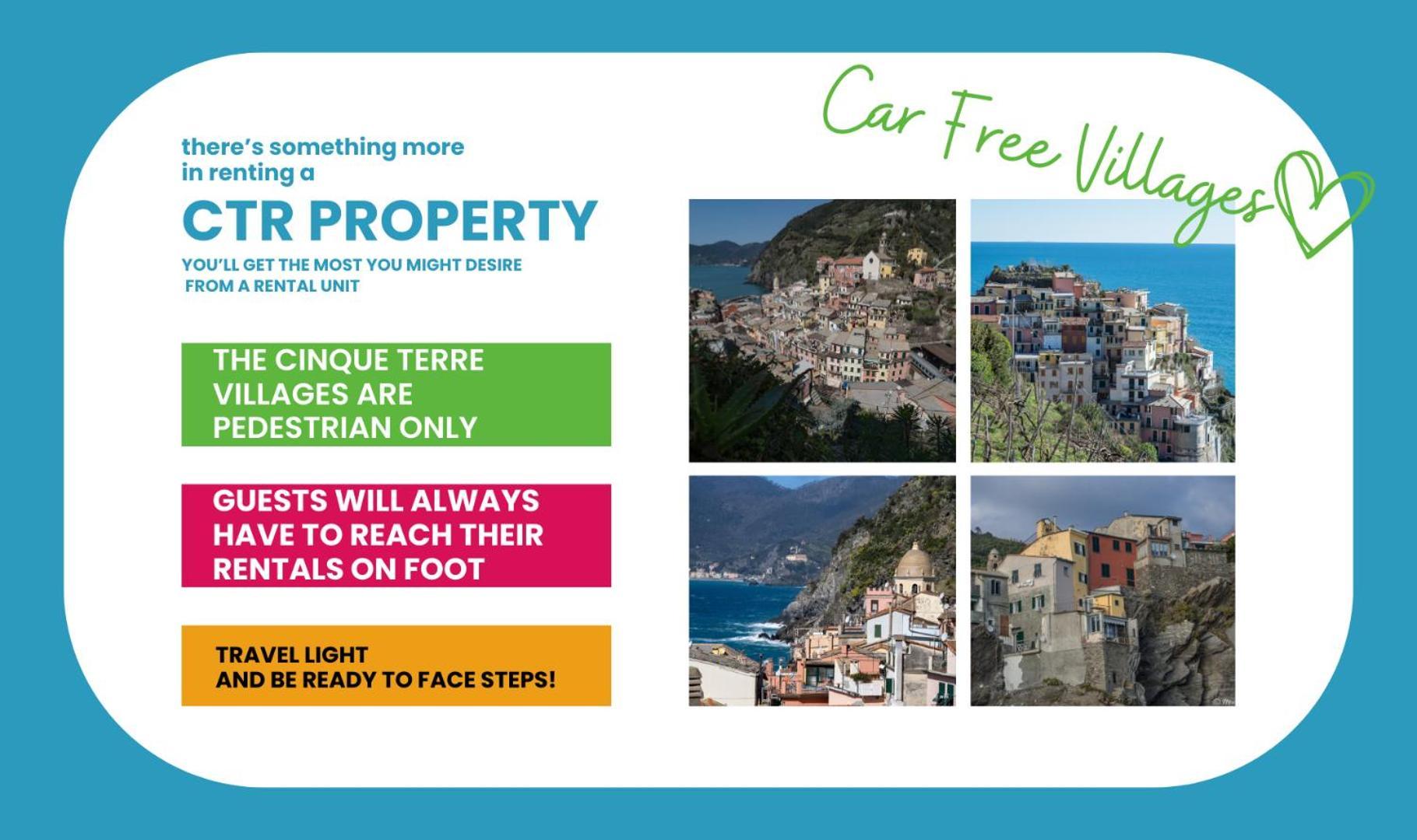 Scimiscia 2-Bedroom Apartment With Ac Monterosso al Mare Luaran gambar