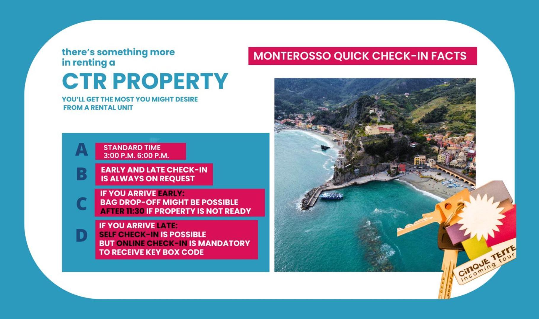Scimiscia 2-Bedroom Apartment With Ac Monterosso al Mare Luaran gambar